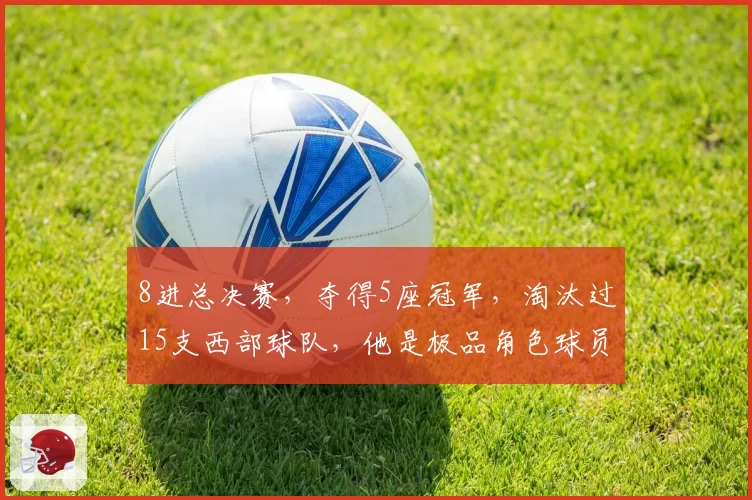 8进总决赛，夺得5座冠军，淘汰过15支西部球队，他是极品角色球员